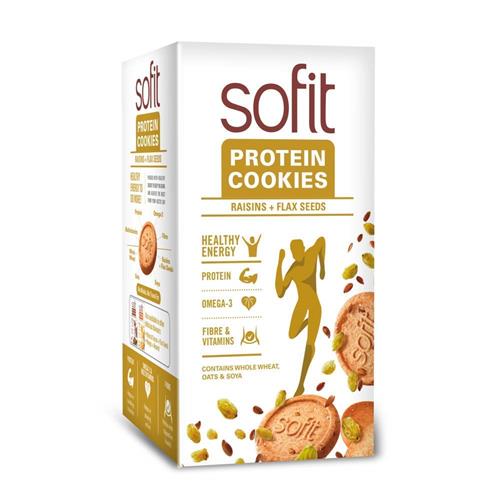 SOFIT COOKIES RAISINS+FLEX SEED 150g